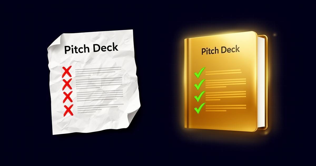 Why 95% of Pitch Decks Fail (And How to Fix Yours)